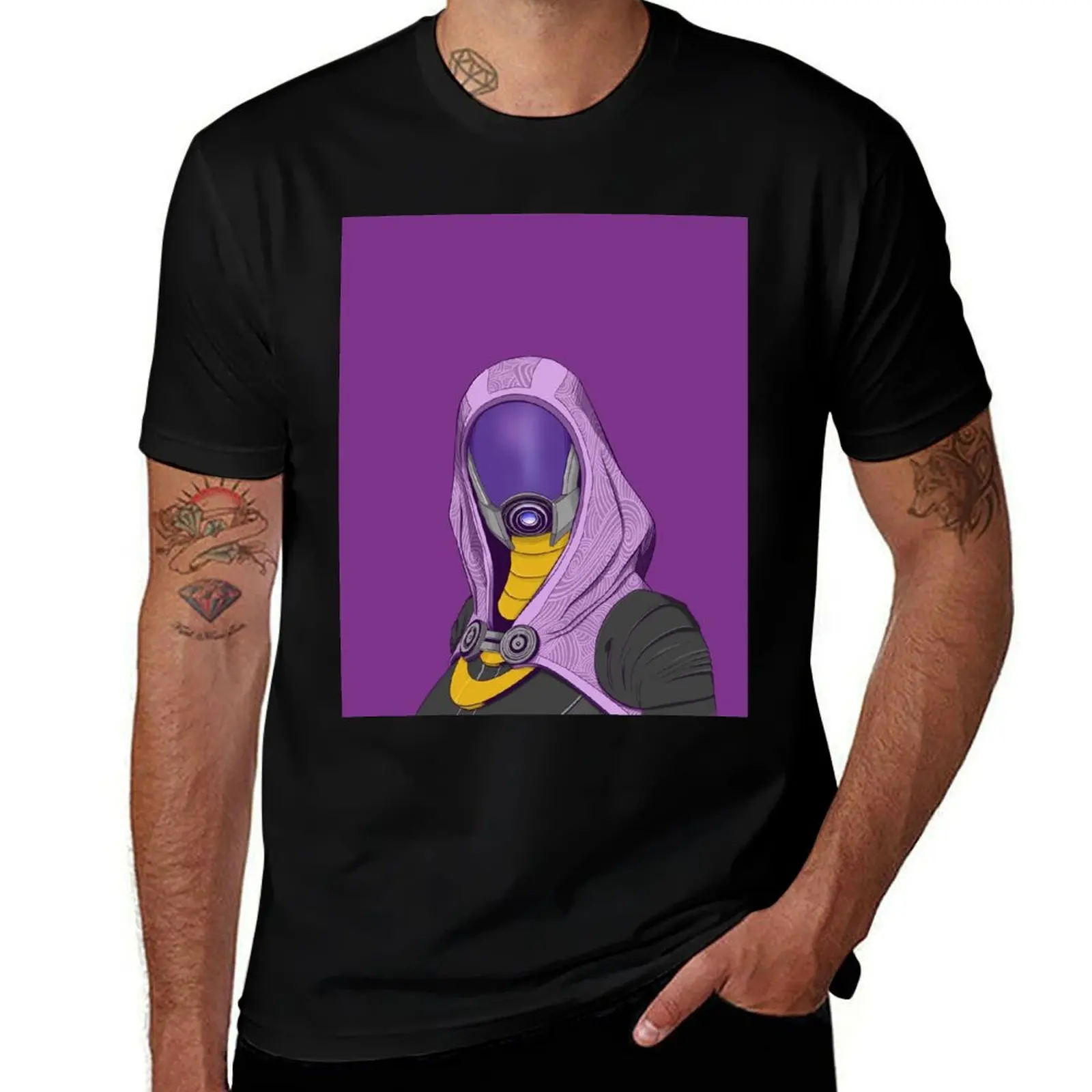 for men shirts for cotton t man shirt t cotton t graphic shirts T-Shirt funny Tali’Zorah man 100%