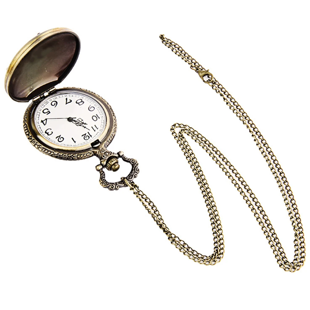 향수 매화 양각 회중 시계 맞춤형 목걸이 체인 시계 생일 기념일 선물