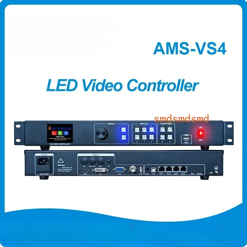 VS4 LED Video Controller Integrated TS902 LED Sending Card Similar to Linsn X102 X104 X2000 All in One LED Video Processor