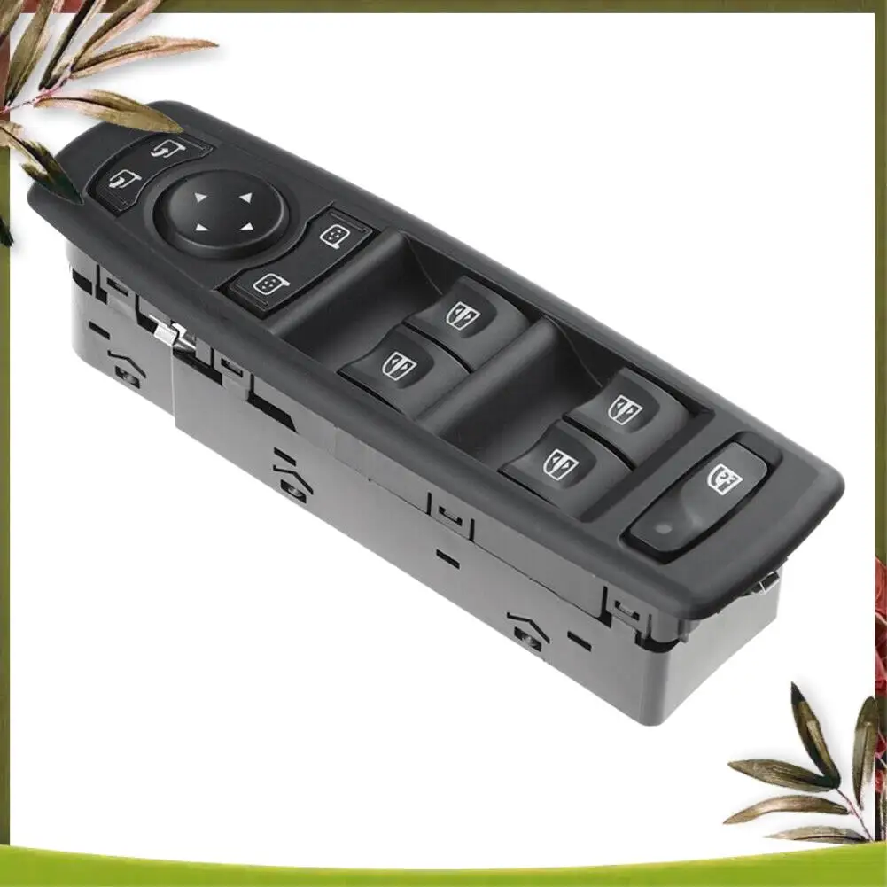 

Portable For Renault Megane Laguna Fluence 08-16 Power Master Window Control Switch Driver Side 254000006R 7700817337