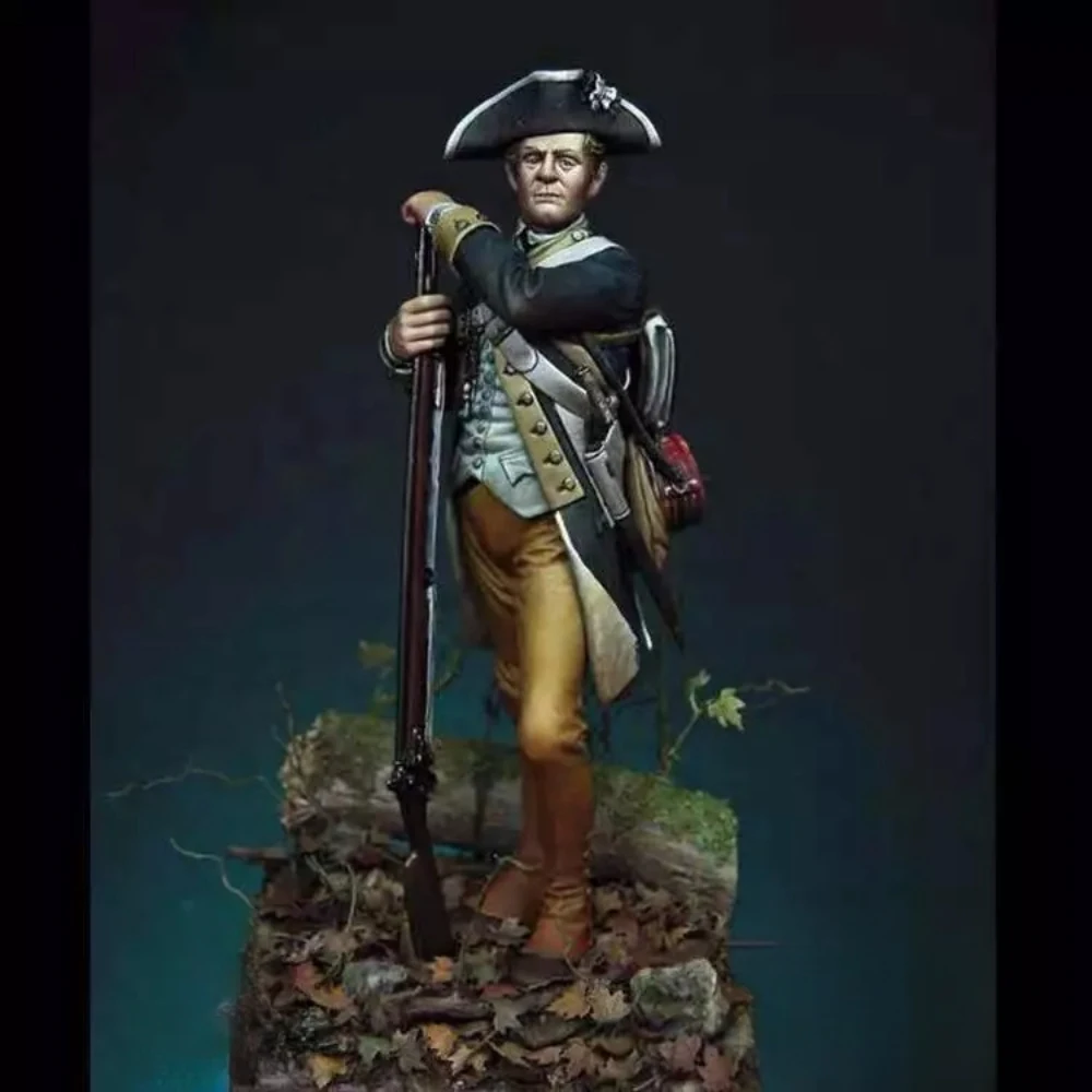 Kit de figurine en résine non peinte, thème militaire, 1ère armée de New York, GK non assemblé et non peint, 1/24