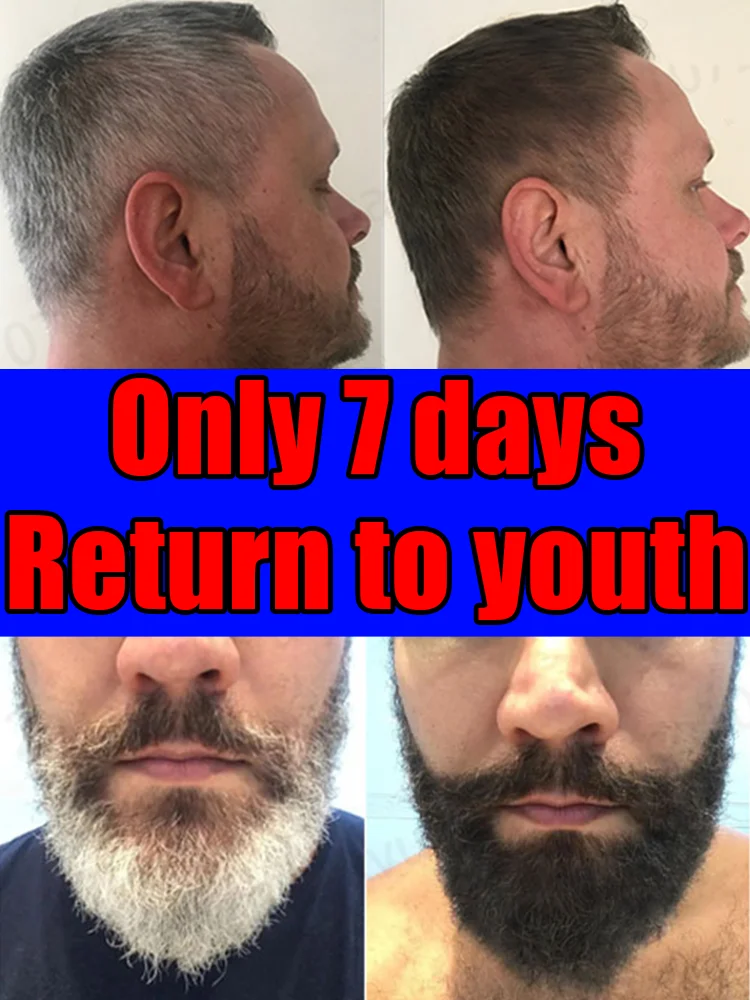 

Reverse time and turn gray hair back to youthful color