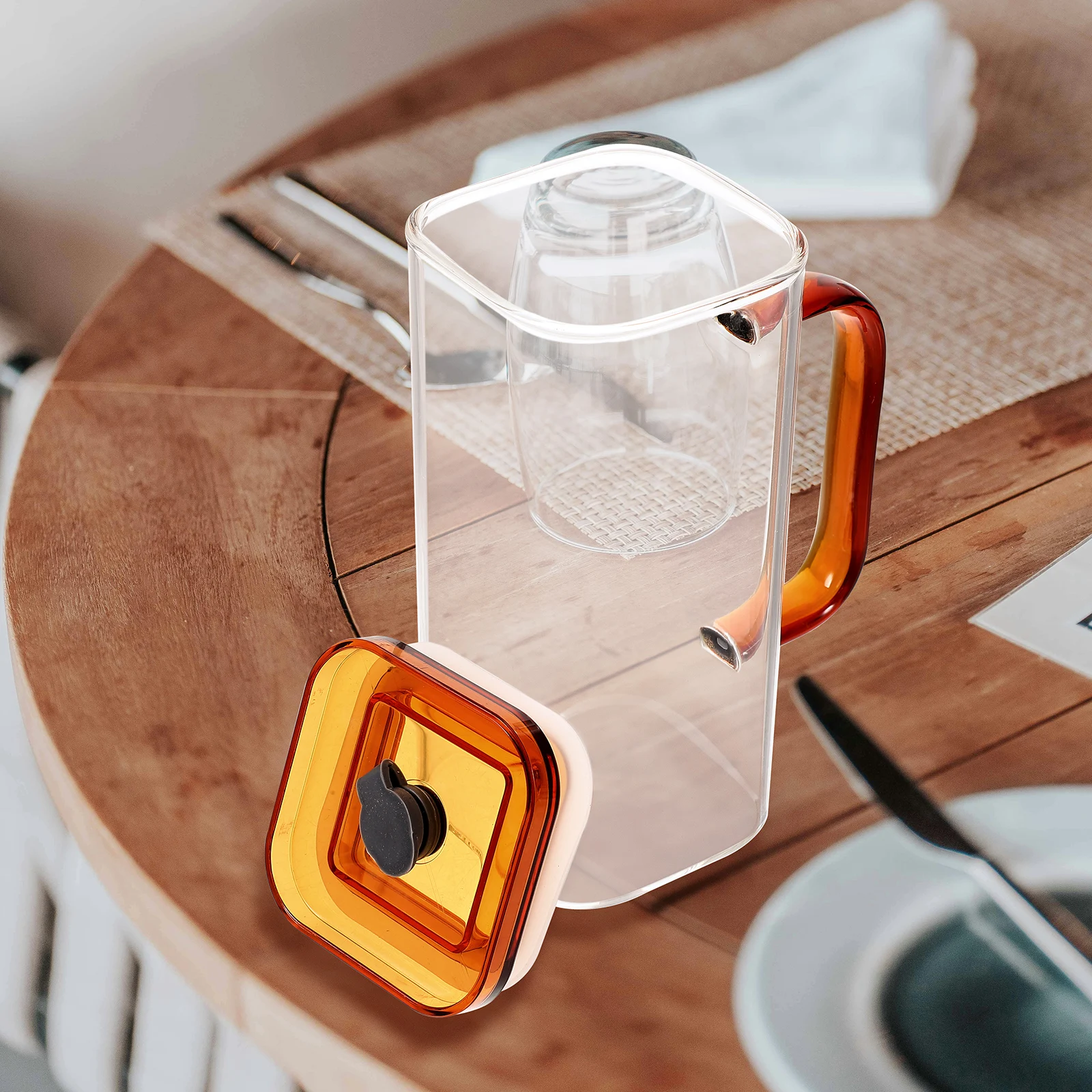 

350Ml Glass Cups with Lids and Straws Multi Purpose Beverage Drinkware for Home Outdoor Parties Milk Tea Juices