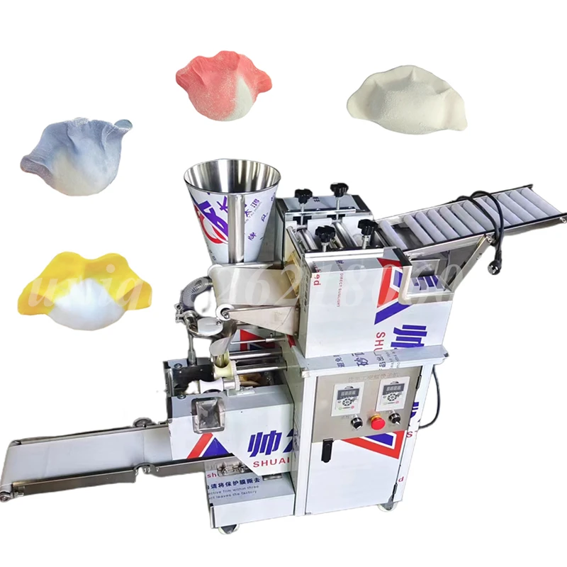 Commercial Automatic Dumpling Machine 220v Dumpling Imitation Hand-Made Machine Body Stainless Steel Material Pasta Machine