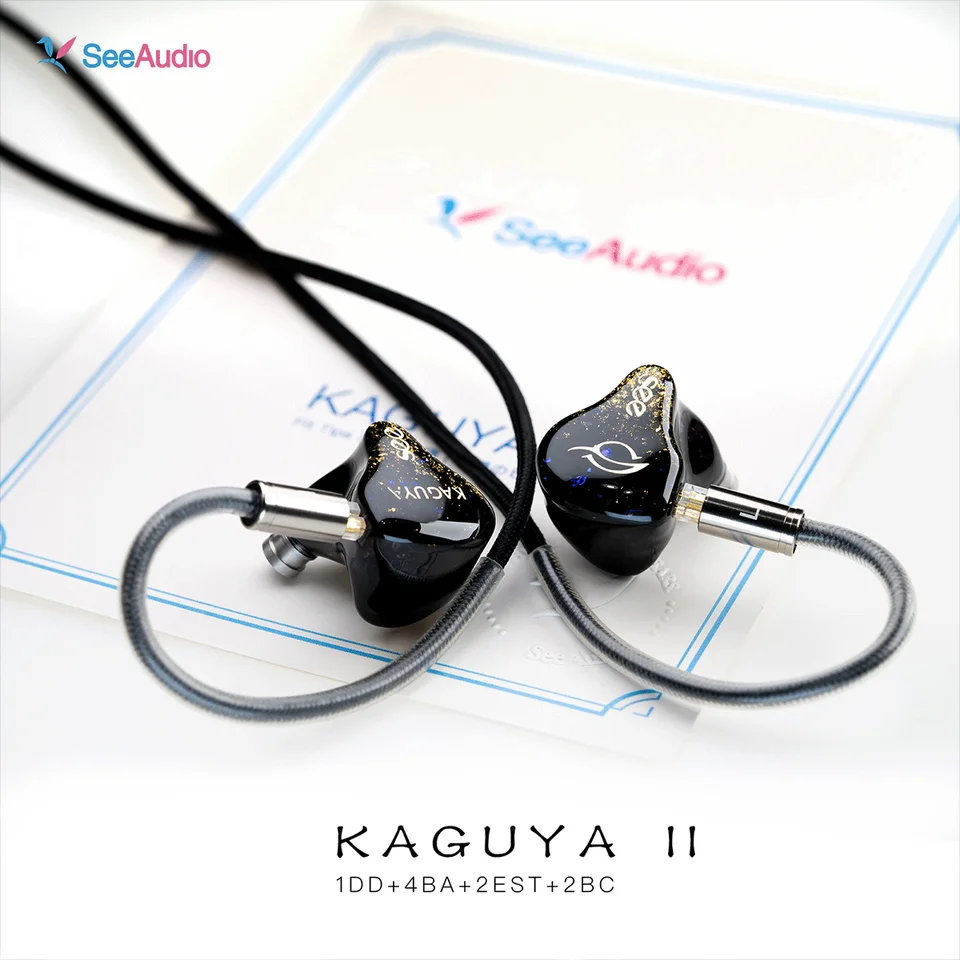 SeeAudio KAGUYA II In-ear Earphone 1DD+4BA+2EST+2BC 6 Way
