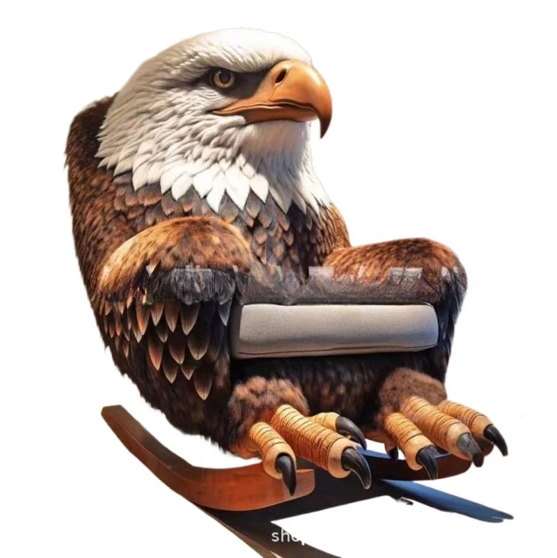 Eagle sand chair hair, living room furniture two-dimensional sofa, bedroom bed creative size apartment
