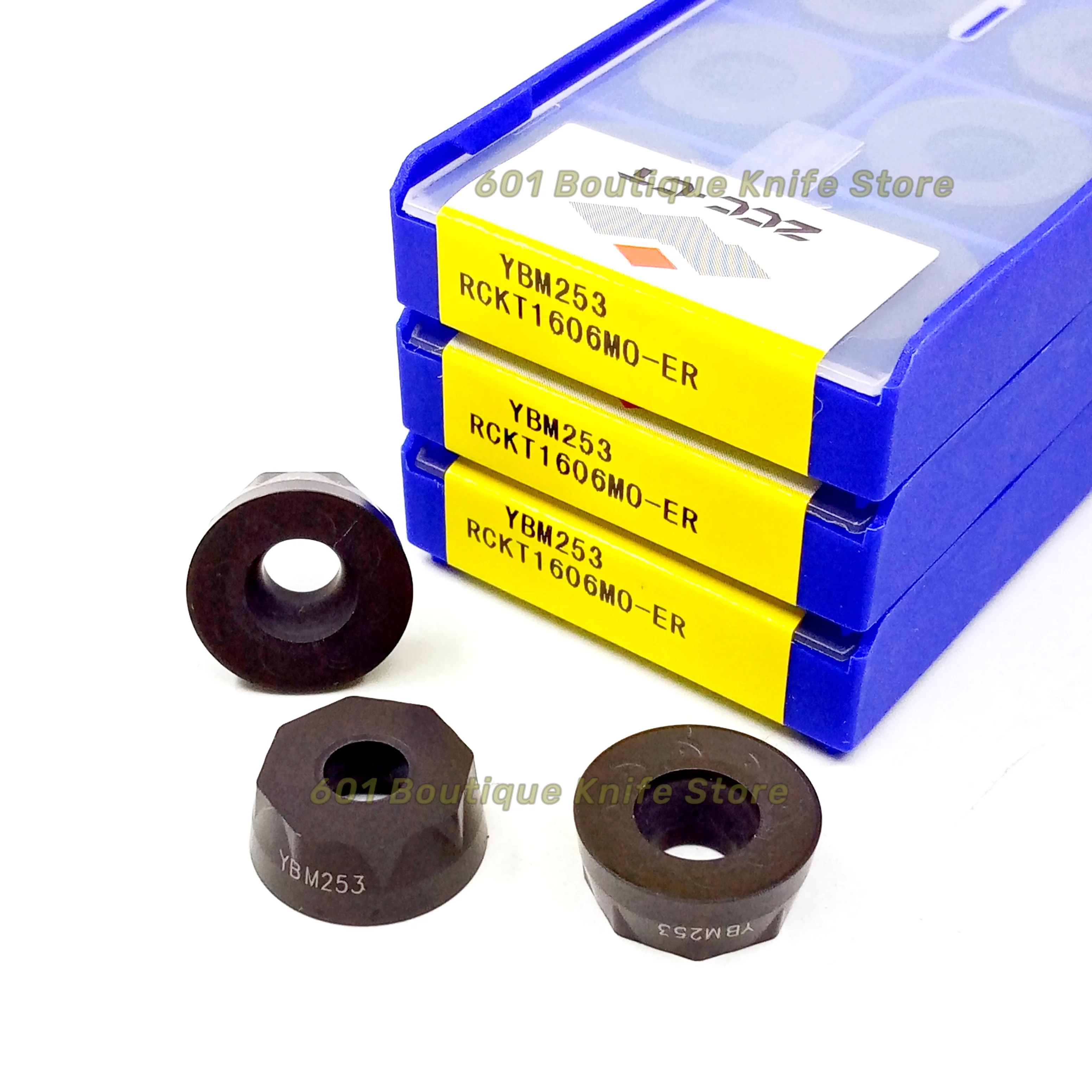 Zcc-ct Carbide Insert Rckt1606mo-er Ybm253 Ybm351 Rckt1606mo 100 Original 10 Pcs por Lote