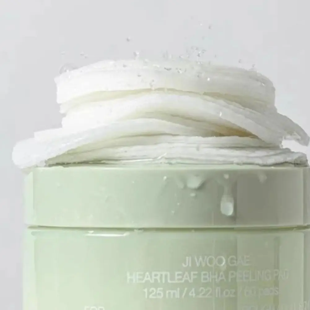 60 وسادة من وسادة القطن المقشرة Celimax Houttuynia Cordata BHA تزيل خلايا الجلد الميت القديم ويحسن اللحمرار والترطيب العميق #4