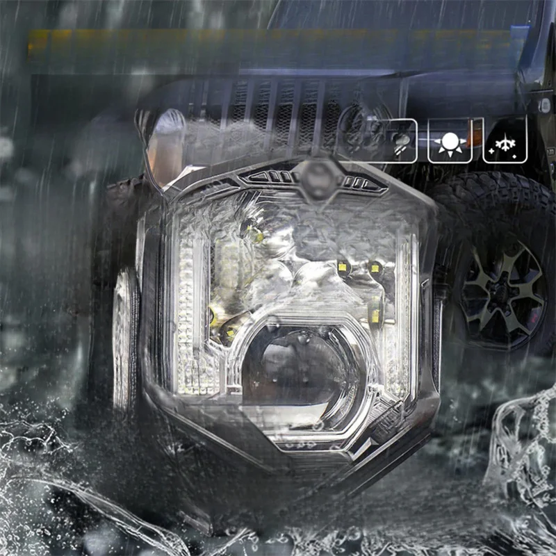 

For Cars/Motorcycles/Off-Road Vehicles LED Spotlights & Headlights, White Light, Ideal for Vehicle Modification