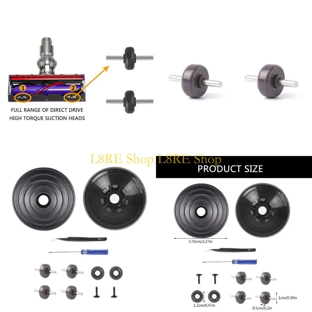 L8RE Balls Wheel & Soleplate Wheel Zestaw DC58 DC59 DC62 DC74 V10
