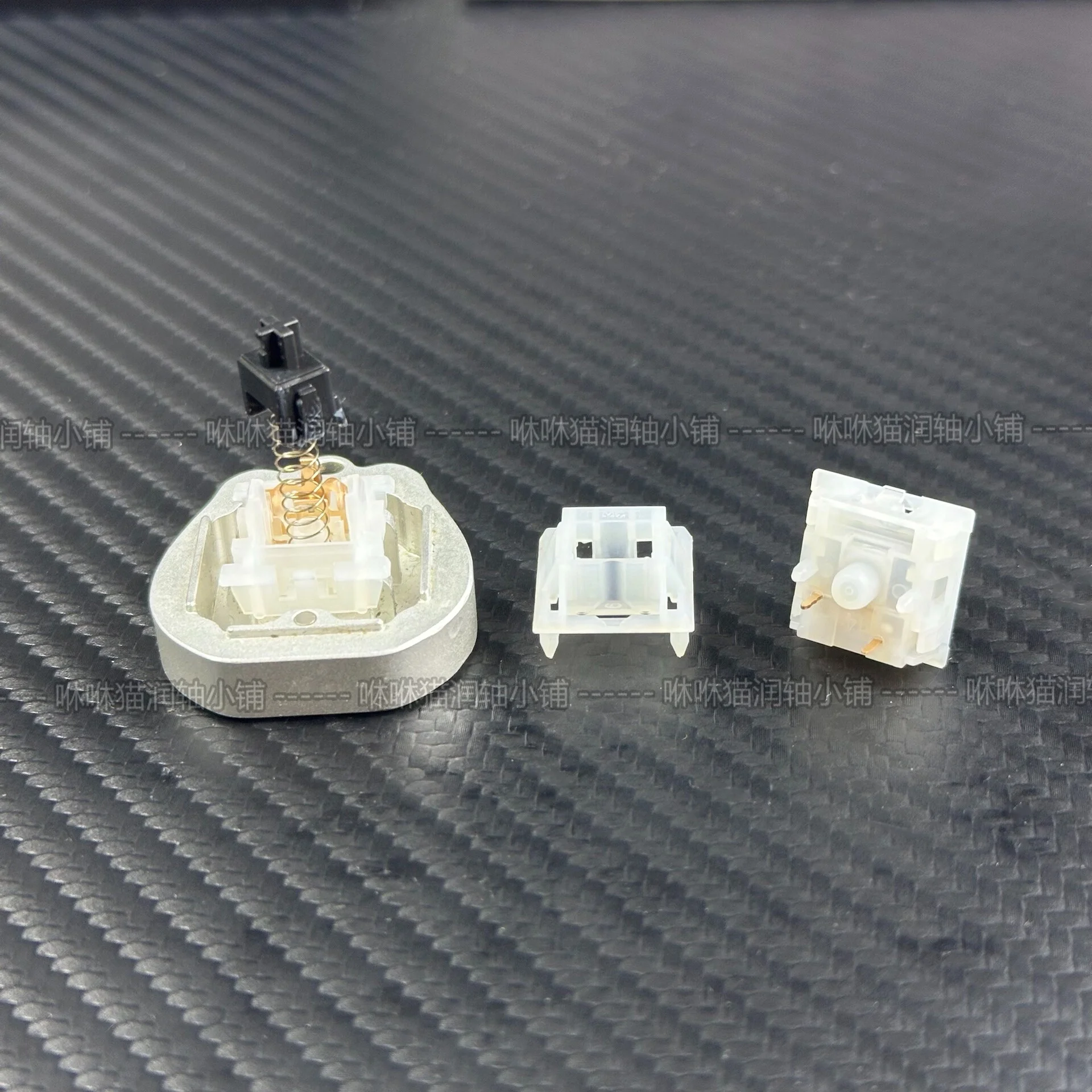 Custom Deep Hand-Finished Linear Y-Series Switch, Thick Polished Tri-Element Premium Mechanical Keyboard Upgrade Gift
