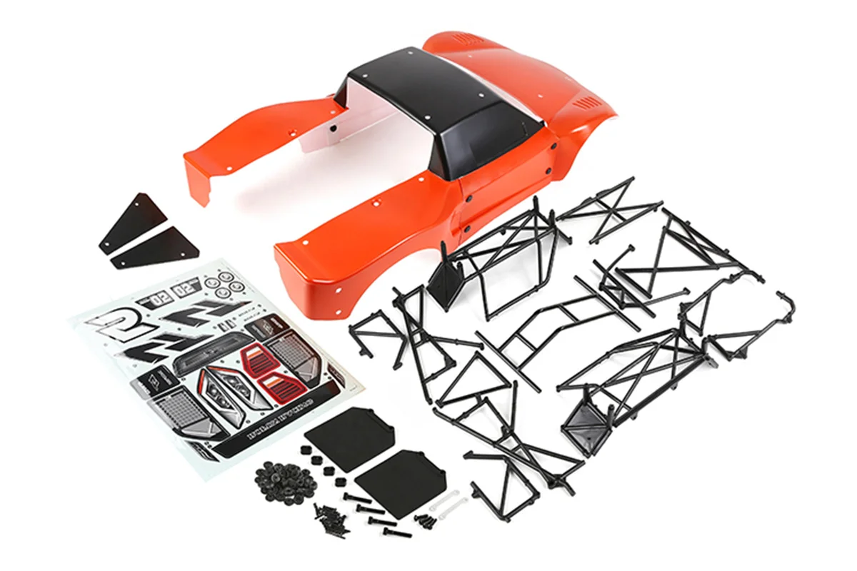 Parti di aggiornamento per l'installazione ROVAN LT roll cage e kit carrozzeria