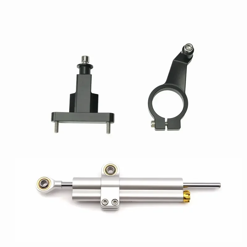 Motor Modified Directional Damper Titanium Ruler Basis Damper Bracket Prevent Front Auto Waving For HONDA CBR400R CB