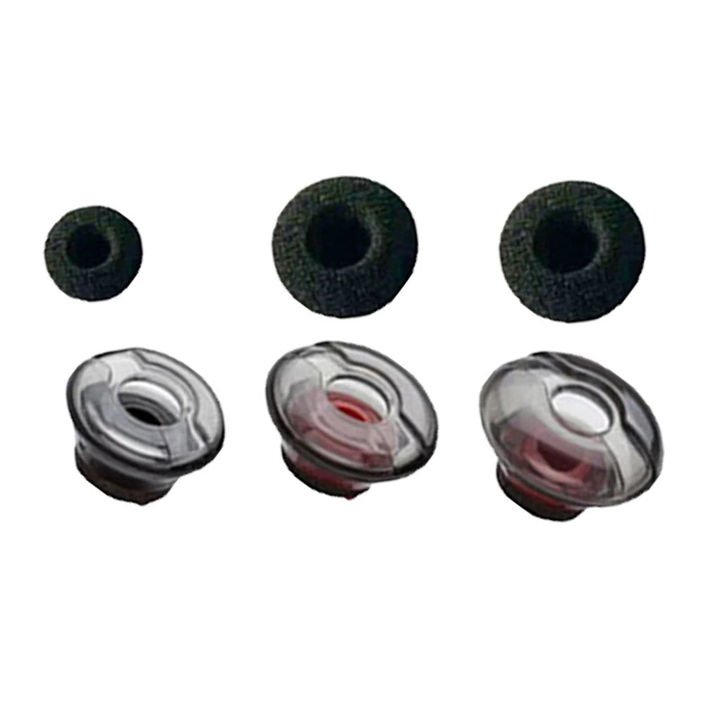 Transparent Black Silicone Foam Earplugs Easy To Install Enduring Material High-quality Silicone Multiple Sizes Available