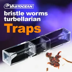 VASTOCEAN Steel Caterpillar Eddy Worm Catcher Trap Freshwater Aquarium Coral Saltwater Fish Worm Catcher