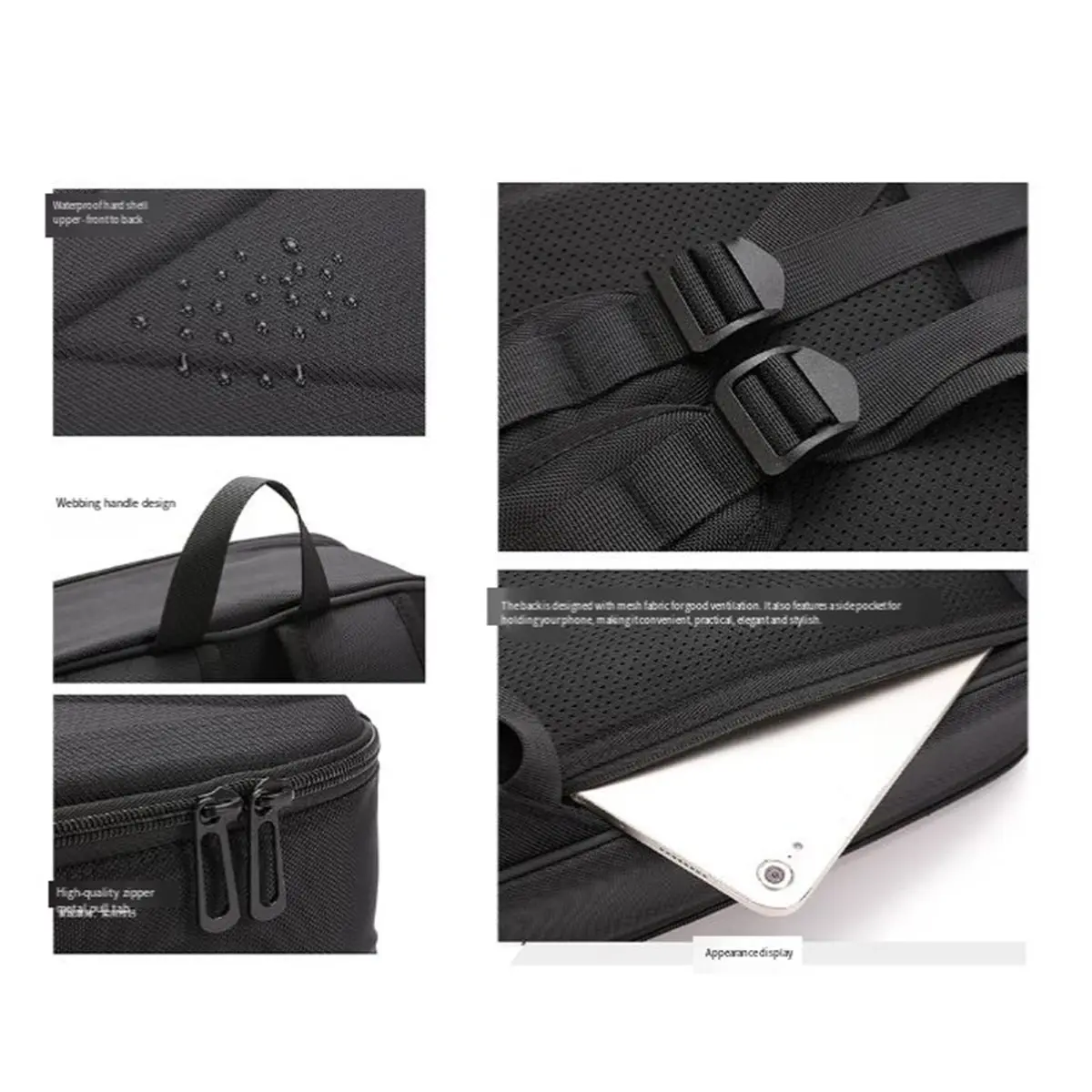 A10I Hard-Shell Backpack for Neo 2 Motion Fly More Combo Drone Protective Carrying Case Portable Travel Storage Bag