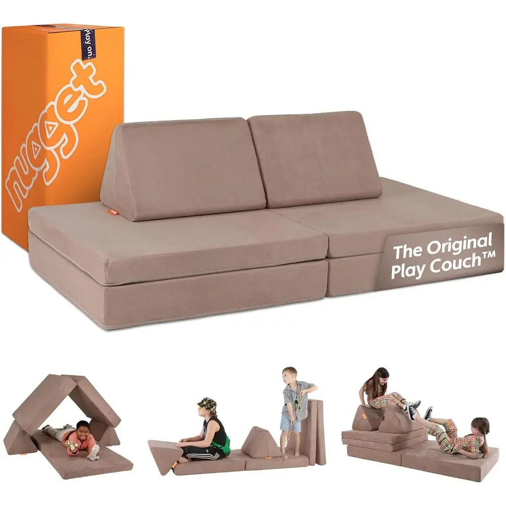 - The Original Play Couch or Kids - ular oam Children's Soa or Playroom, Imagination, & Creative Open Ended Play - Washable & Co