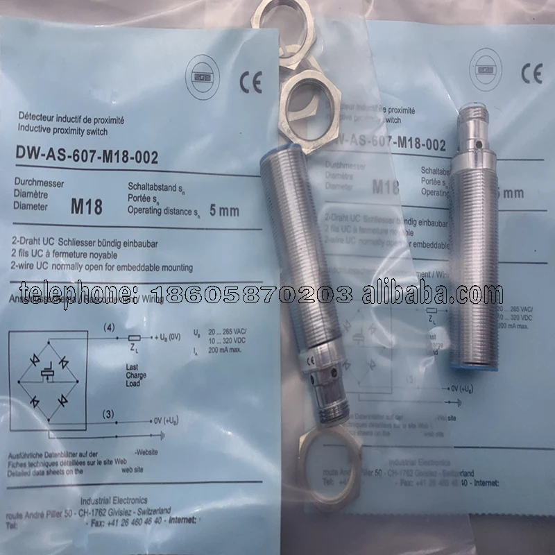In Stock New Proximity Switch Sensor DW-AS-607-M30-002 One-year Warranty High Quality Seller