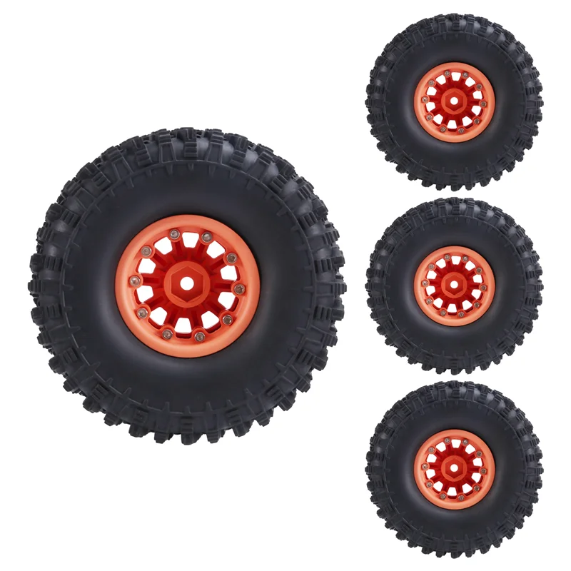 

A19Q-1.9 Beadlock Wheels Crawler And Rubber Tires 120Mm Diameter For 1/10 RC CAR AXIAL SCX10 II TRX-4 T6