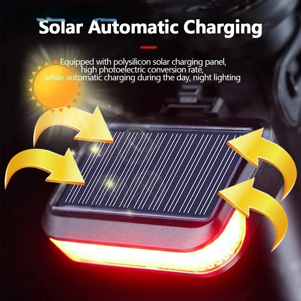 

Задний фонарь для велосипеда на солнечной энергии - перезаряжаемый через USB водонепроницаемый задний фонарь безопасности для горных и шоссейных велосипедов