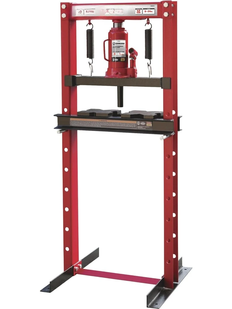 12-Ton Hydraulic Shop Press