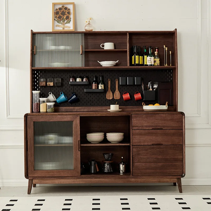 

Customizable Black Walnut Side Cabinet