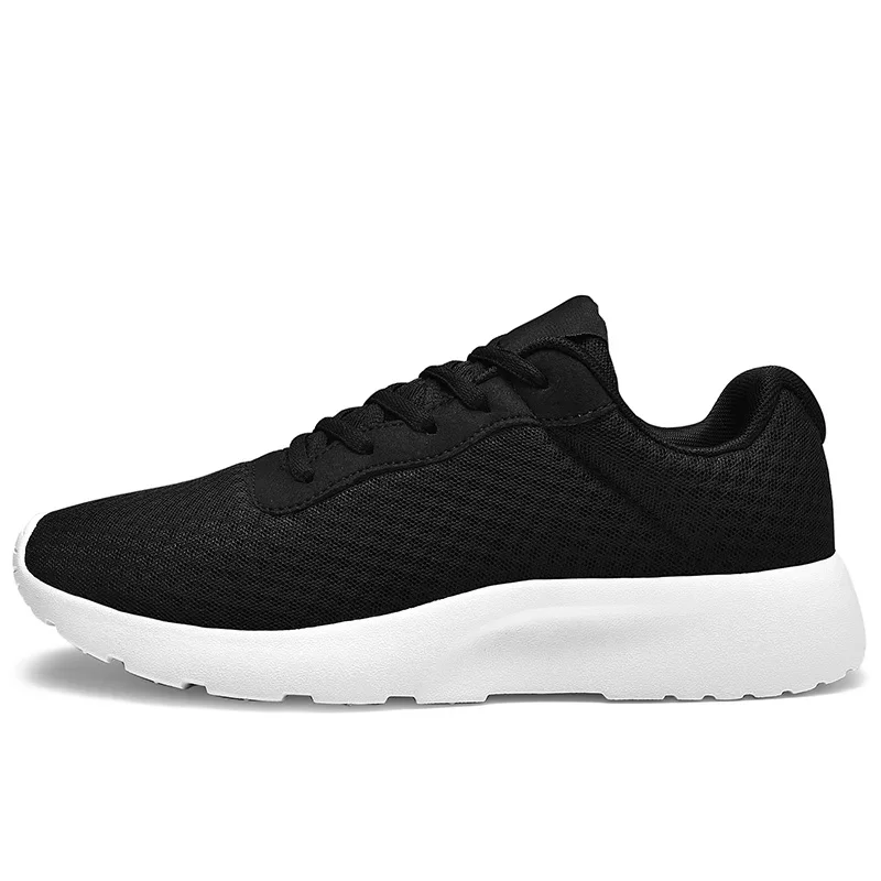 Unisex Lightweight Lace Up Athletics Running Shoes Women Breathable Casual Gym Sneakers Men Comfortable Jogging Walking Shoes