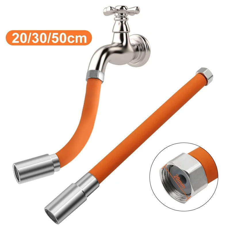 

360 ° 360 Flexible Hose Extension Pipe Universal Foaming Extension Tube Connnetor Faucet Extender Splashproof Kichen Bathroom