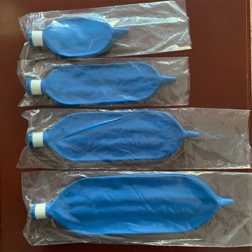 Universal Anesthesia Ventilator Latex Disposable Breathing Bag Reservoir Bag Anesthesia Machine Respirator Sac 0.5L 1L 2L 3L