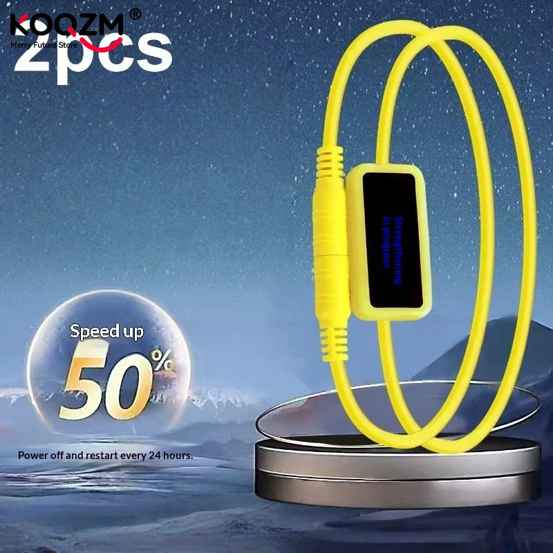 

2Pcs WiFi Reset Router Timing Restart Module Timing 24H Automatic Power Off Reset Line Rout-er Rebooter