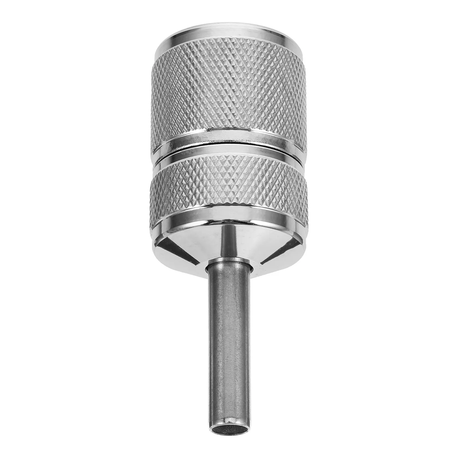 

30Mm Self Locking Tattoo Handle Grip Stainless Steel Firm Comfortable Hold for Body Art Supplies Universal Tube Compatibility