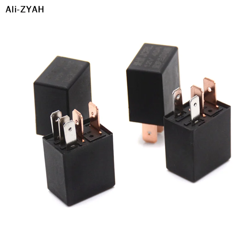 【Z】DC 12V 40A Rated Current 1NO 1NC SPDT 4/5 Pins Car Automotive Alarm Relay 40 Amp