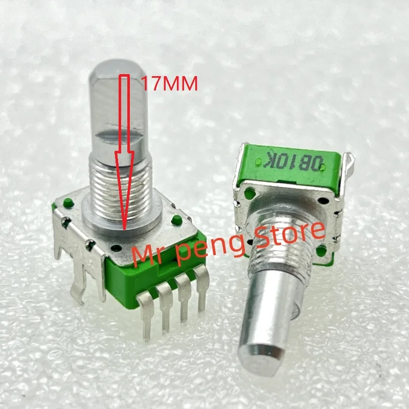 2pcs for ALPHA APC40 APC40MK2 Potentiometer 360° B10K axis length 17mm OB10K