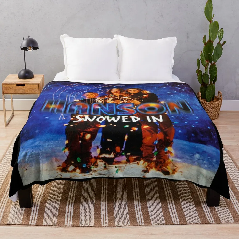 

Hanson snowed in Throw Blanket blankets and throws Custom Blanket Thin Blankets Summer Blanket