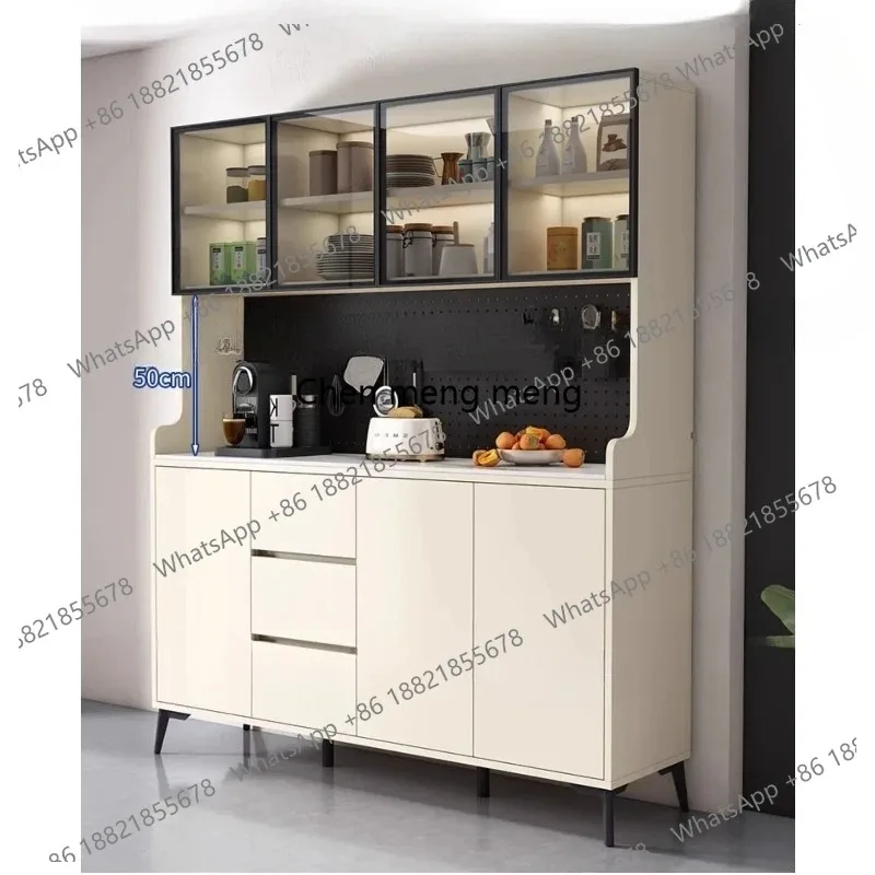 K153  Luxury Storage Cabinets Mobile Organizer House Container Living Room Cabinets Sideboards Wine Wood Gabinete Hotel Furnitur