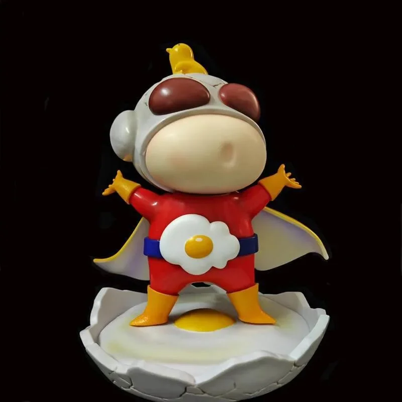 New Crayon Shin-chan Dynamic Superman Q Version Anime Figure Wholesale Model For Children's Gifts