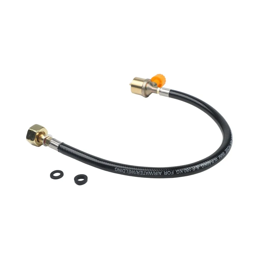 Black Gas Cylinder Valve Reusable Refilling Capability Secure Gas Transfer Easy Operation Steps Enhanced Refilling Capacity