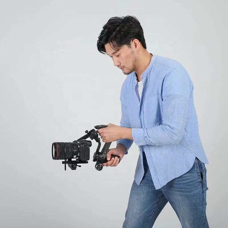 جديد في المخزون SCORP C 3 محور مثبت أفقي يده المضادة للاهتزاز مثبت الكاميرا 2500mAh كاميرا قابلة للشحن Gimbal