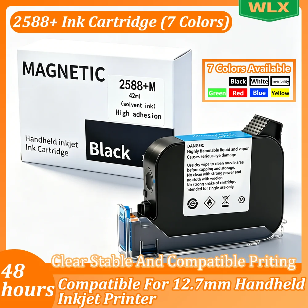 خرطوشة حبر JS12 2588 - 42 مل،  - مراجعة Solvent Printer Ink وسعره