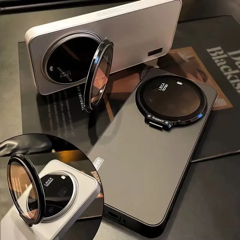 حافظة لهاتف Xiaomi 15 Pro Ultra رفيعة للغاية وتبديد الحرارة وحامل غير لامع وغطاء ممتاز لهاتف Xiaomi 15 Ultra المقاوم للصدمات Funda