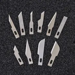 5pcs/set Engraving Stainless Steel Metal Scalpel Knife Parts Blades Cutter Craft Knives for Mobile Phone PCB Repair Hand Tools