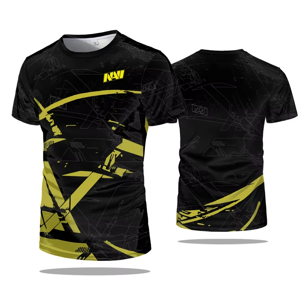 2025 Esports Cs Go Game Navi Team موحدة تي شيرت ألعاب لاعب مسابقة التدريب الرياضي تي شيرت الرجال ملابس البحرية غير رسمية تيز #2