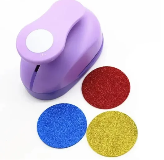 Random Color Craft Puncher School Gifts Party 8-50mm Round Paper Hole Punch Cutter Tool For Scrapbooking Art And DIY Handicraft