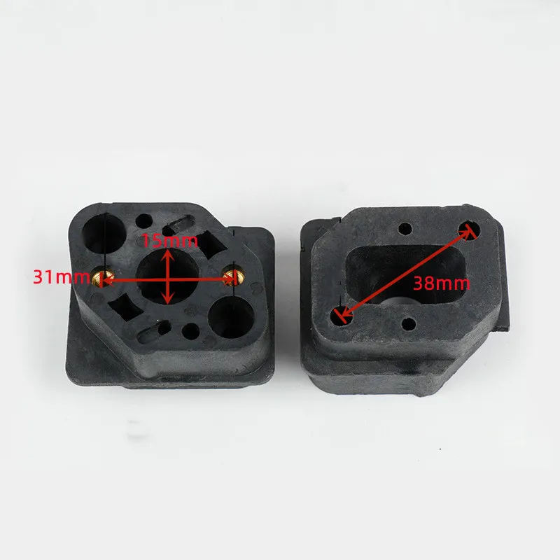 IZOLATOR GAŹNIKA DLA 1E48F 48F 63CC KS865 EB650 2-suwowy CARB GUMOWY ADAPTER ROZDZIELACZA WLOTOWEGO