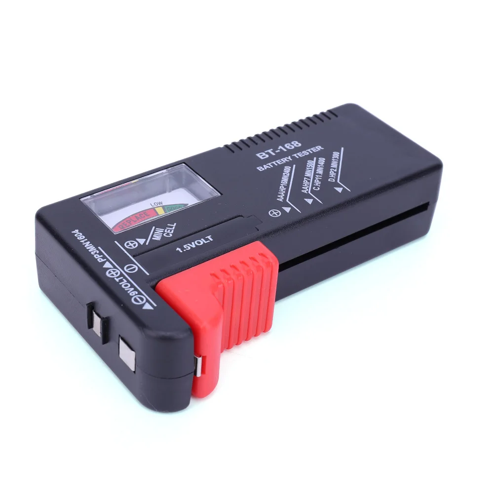 Lithium Battery Capacity Tester Digital/Indicator Easy-to-Read Display AAA AA Button Cell Universal Tester Safe To Use