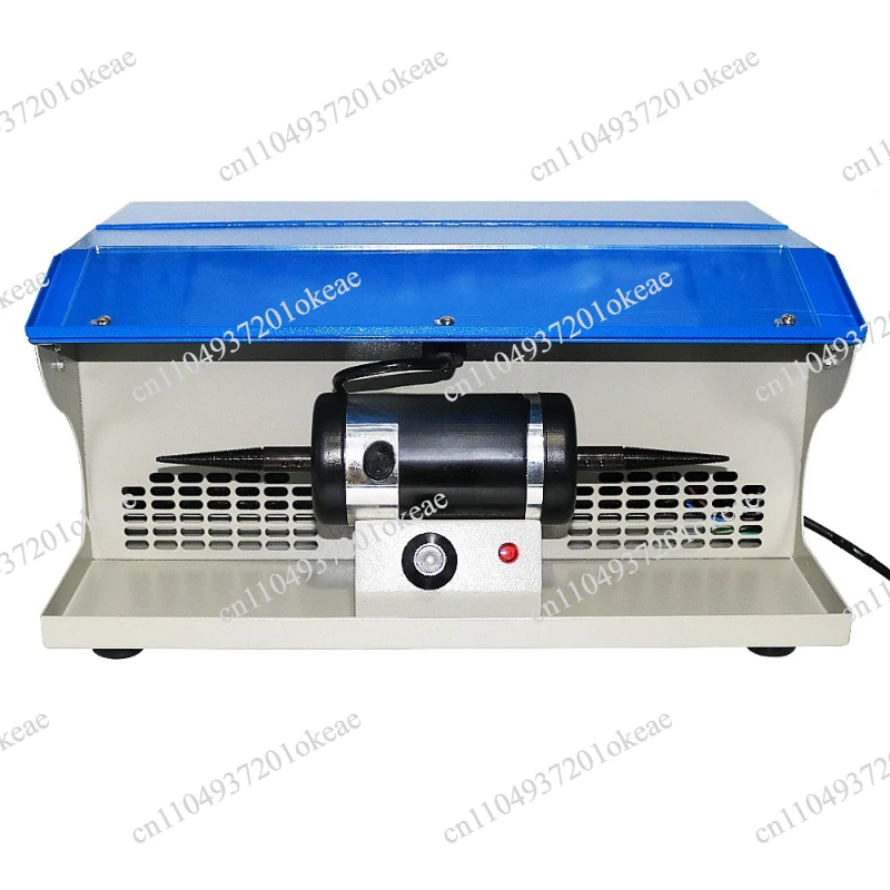 Vacuum polishing machine Desktop double-head cloth wheel machine with lamp speed regulating grinder