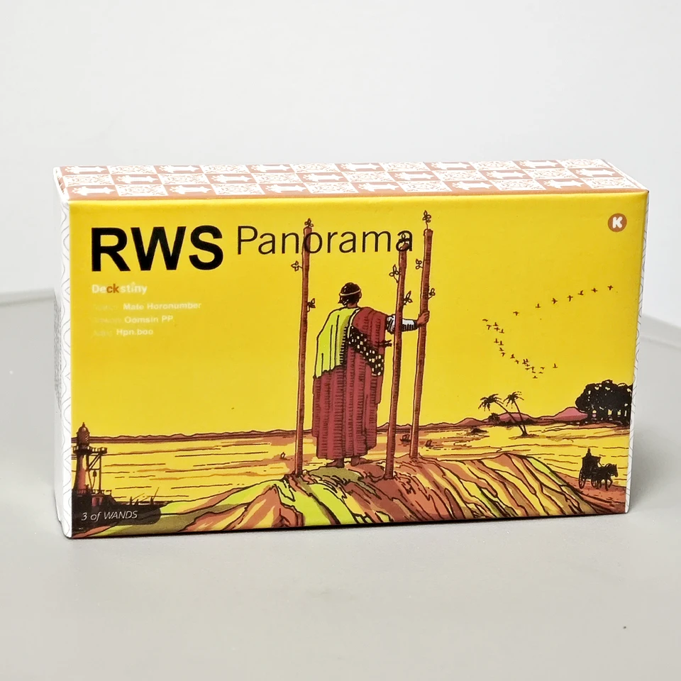 78 Pcs Cards RWS Panorama Tarot 10.3*6cm When Wide Angle Lens Show
