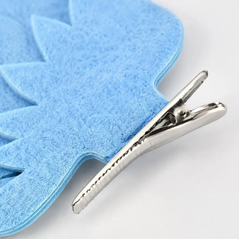 39BD Layered Nonwoven Wing Hair Clips for Stage Costume Styling Looks
