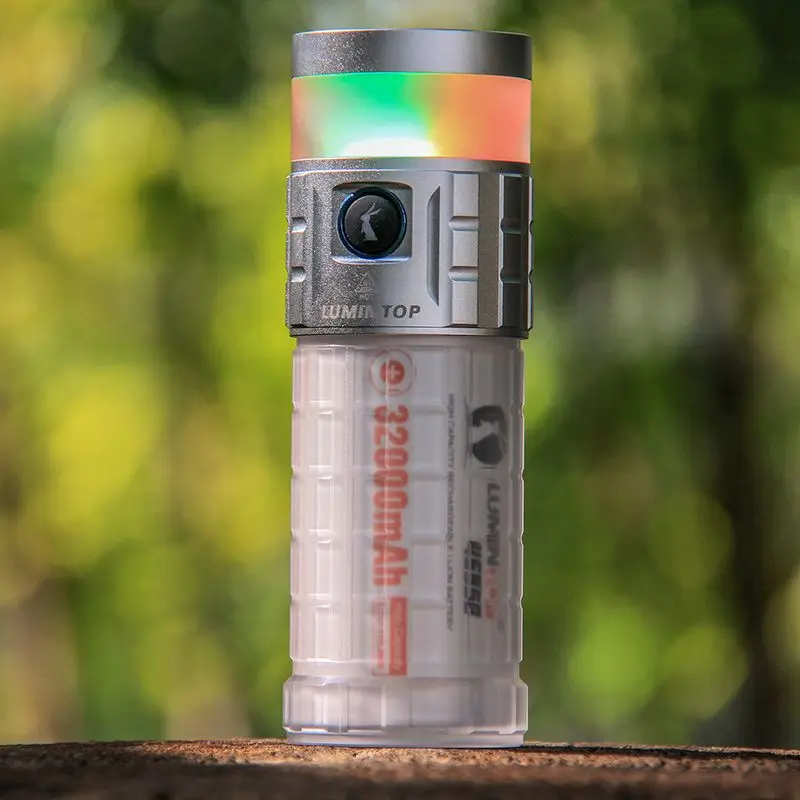 

Lumintop Rainbow 40W LED Flashlight 3000LM 1000M USB-C Rechargeable Battery for Hiking & Camping