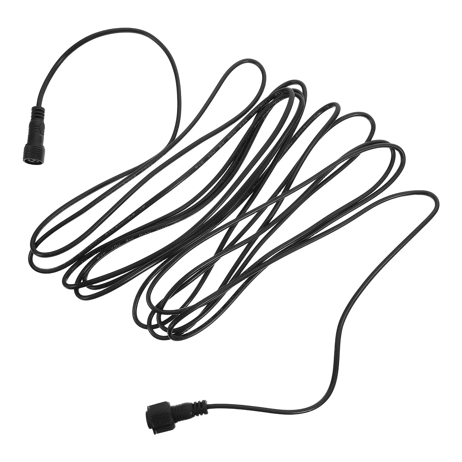 16.4ft Solar String Lights Extension Cord Weatherproof Outdoor Light Extension Wire for Garden Patio LED Solar Lamp Connection